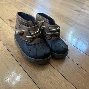 Baby Sperry Crib Booties